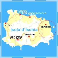 Cartina del Comune d'Ischia